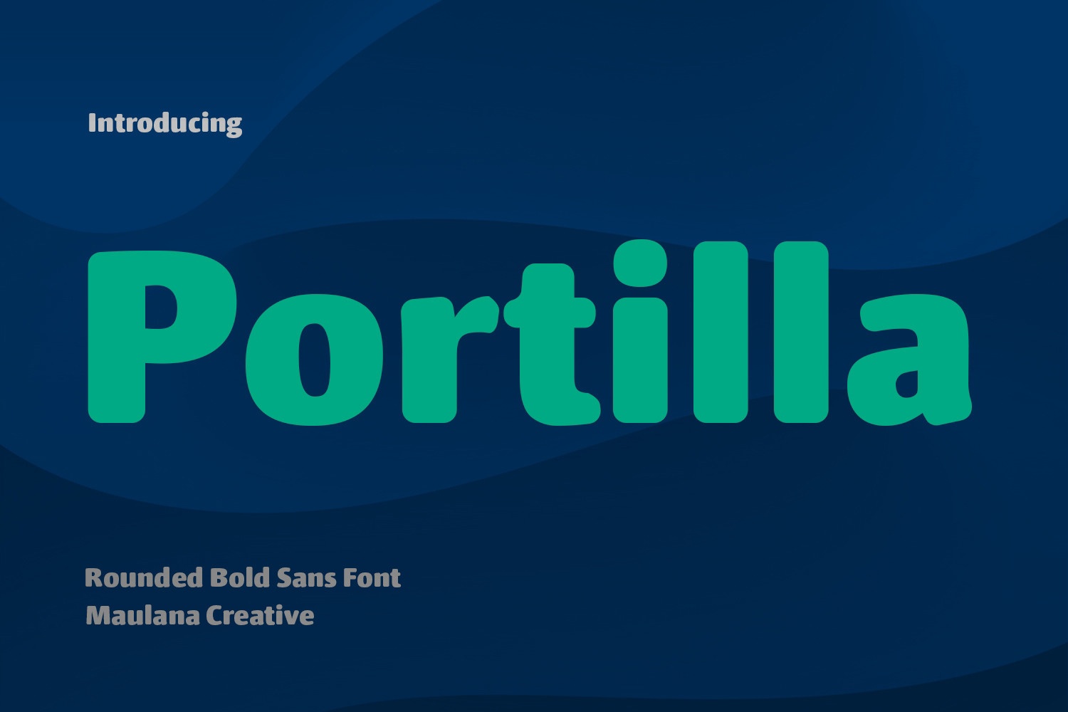 폰트 Portilla